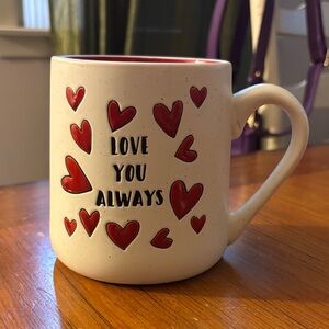 Sheffield Home Love You Always Heart Mug NWT